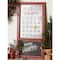 DII® Chalkboard & Galvanized Tin Days 'Til Christmas Advent Calendar